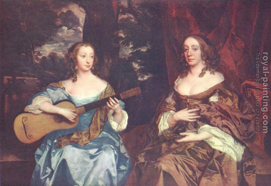 Sir Peter Lely : Two ladies from the Lake family